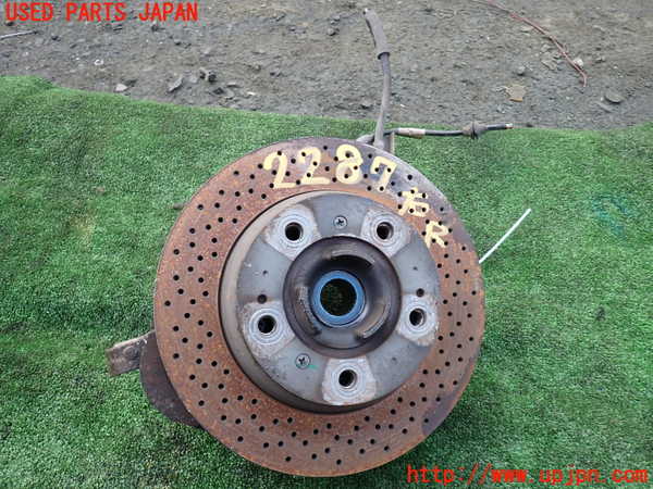 5UPJ-22874300]ポルシェ・ケイマン(98721)右リアナックルハブ 中古_m0001.jpg