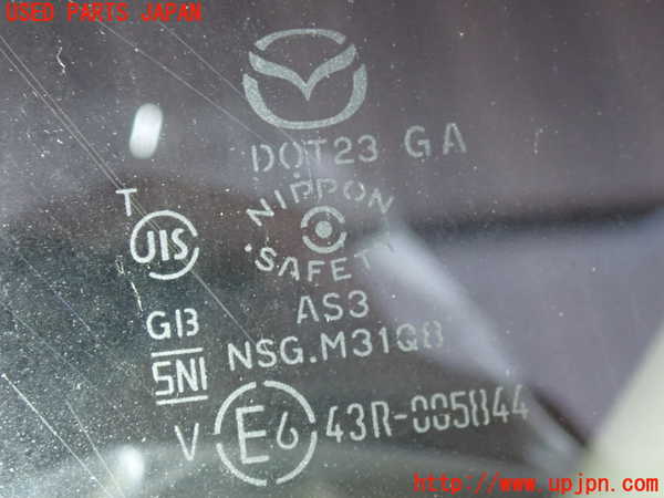 2UPJ-22901382]CX-5(KF2P)左クォーターガラス 中古_m0003.jpg