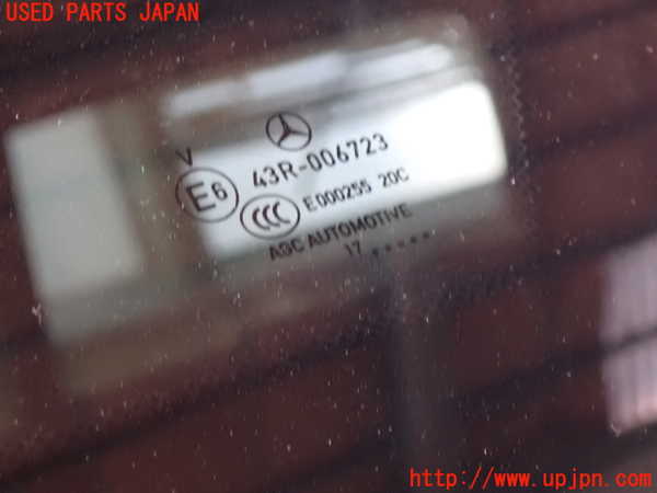 1UPJ-22951380]ベンツ C180 ステーションワゴン(205240C S205)右クォーターガラス 43R-006723 中古_m0002.jpg