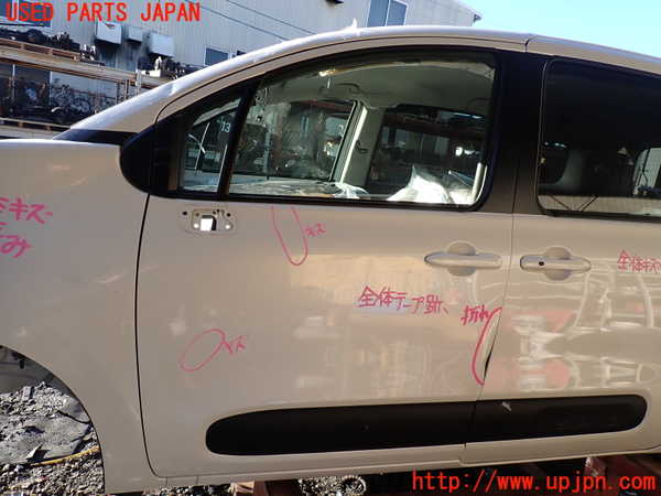 5UPJ-23001260]シエンタハイブリッド(MXPL10G)左前ドア AGC M2H3 中古_m0001.jpg