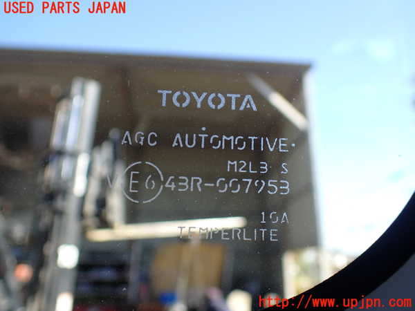 5UPJ-23001380]シエンタハイブリッド(MXPL10G)右クォーターガラス AGC M2L3 中古_m0002.jpg