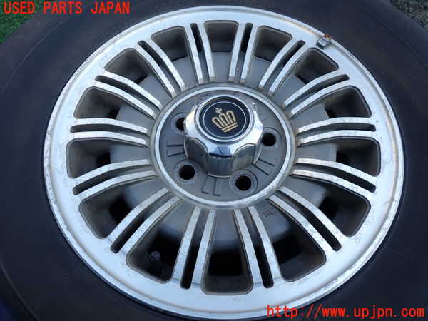 1UPJ-23059023]クラウン 4ドア ハードトップ(MS112)タイヤ　ホイール　1本③ 195SR14 中古_m0002.jpg