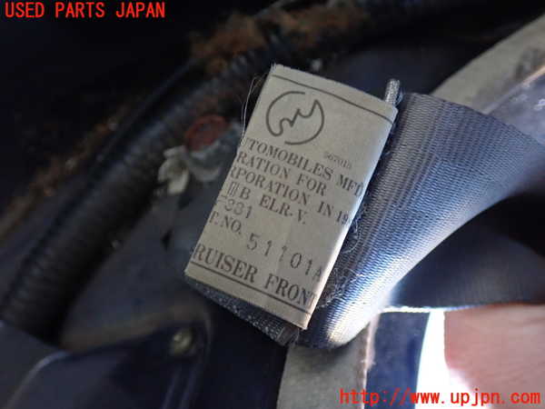 2UPJ-23157045]ランクル70系(BJ74V(改))運転席シートベルト 中古_m0003.jpg