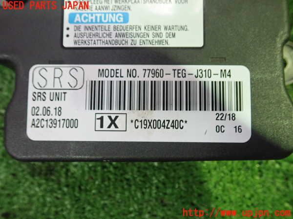 5UPJ-23166145]シビック セダン(FC1)エアバッグコンピューター 中古_m0003.jpg