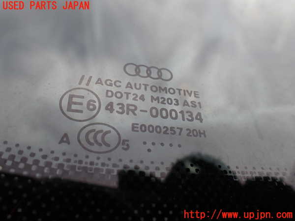 1UPJ-23381195]アウディ・A3 スポーツバック e-トロン(8VCUK)フロントガラス M203 中古_m0003.jpg