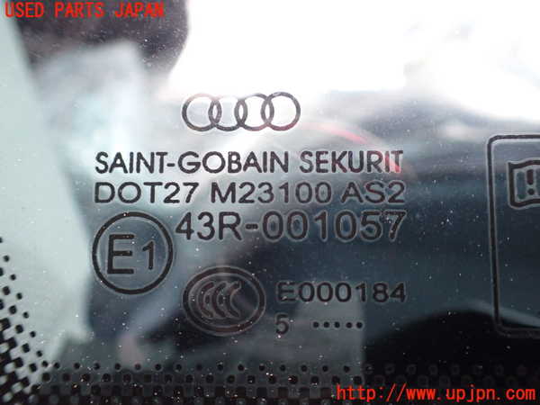1UPJ-23381382]アウディ・A3 スポーツバック e-トロン(8VCUK)左クォーターガラス M23100 中古_m0002.jpg