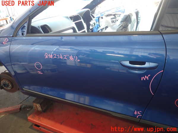 2UPJ-23421260]VW シロッコ(13CAV)左前ドア (43R-000017) 中古_m0001.jpg