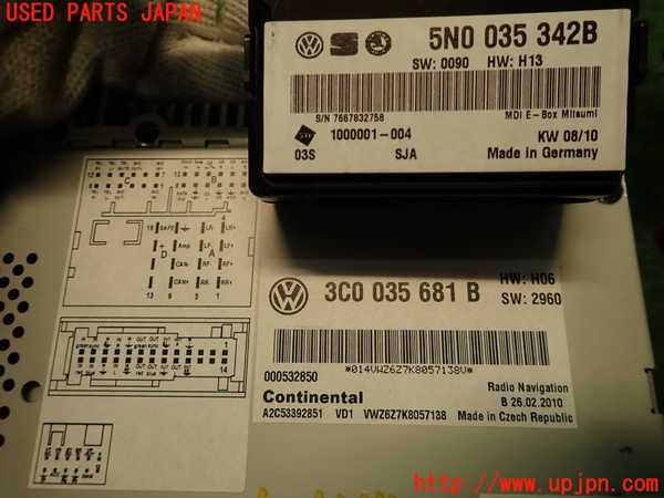 2UPJ-23426589]VW シロッコ(13CAV)カーナビゲーション HDD 中古_m0004.jpg