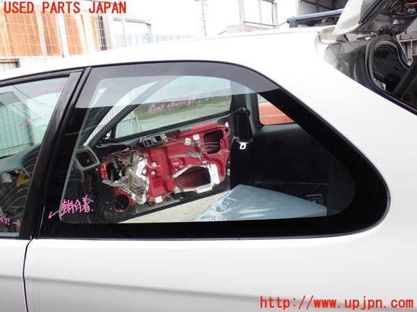 2UPJ-23451382]シビック(EK4)左クォーターガラス (43R-00033 M213) 中古_m0001.jpg