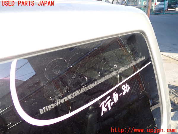 5UPJ-23471382]ジムニー(JB23W)左クォーターガラス AGC M2L2 中古_m0002.jpg
