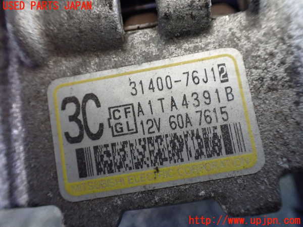 5UPJ-23476015]ジムニー(JB23W)オルタネーター(ダイナモ) 中古_m0004.jpg