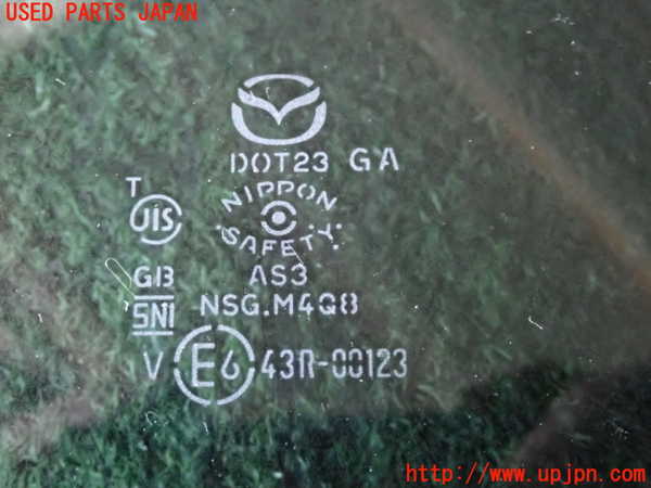 2UPJ-23691298]CX-5(KFEP)右後ドアガラス (43R-00123) 中古_m0003.jpg