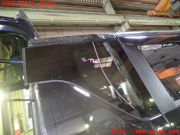 5UPJ-23731380]ROOX(ルークス)ハイウェイスター(B47A)右クォーターガラス 43R-005844 中古_m0001.jpg