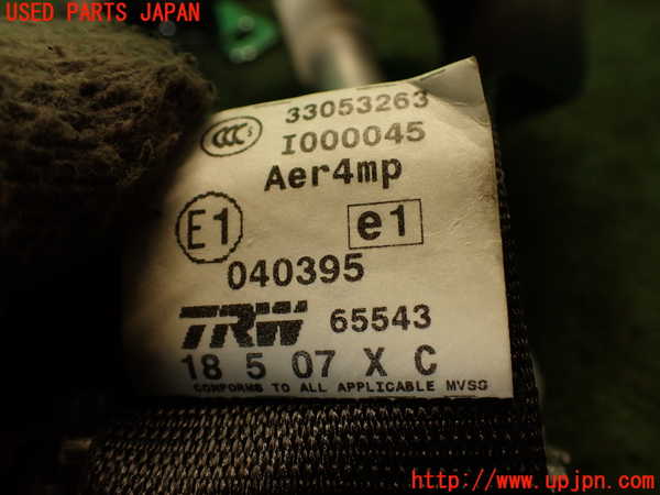 2UPJ-23757155]BMW 740i(HL40)右2列目シートベルト  E65 中古_m0004.jpg