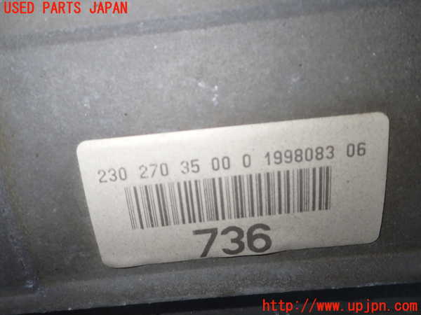 1UPJ-23823010]ベンツ SL350(R230)(230458)ミッション AT 272 中古_m0004.jpg