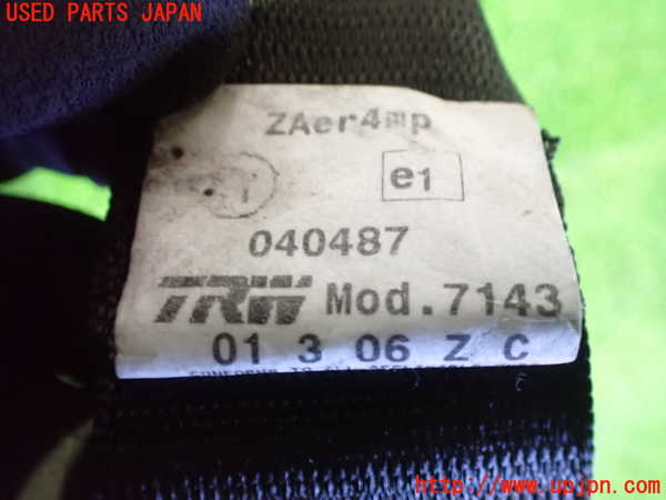 2UPJ-23917075]BMW Z4 ロードスター(BU30)助手席シートベルト 中古 【E85】_m0002.jpg