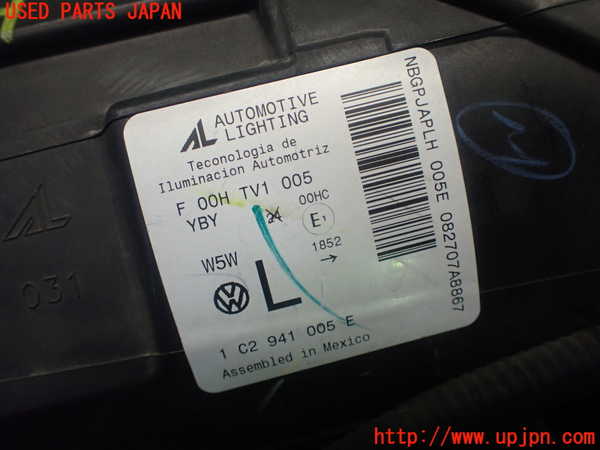 1UPJ-24011132]VW ニュービートルカブリオレ(1YAZJ)左ヘッドライト ハロゲン ジャンク部品取り_m0004.jpg