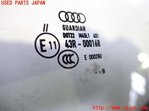 2UPJ-24021195]アウディ・A5 カブリオレ(8FCALF)フロントガラス (43R-000168 M45L1) 中古_m0004.jpg