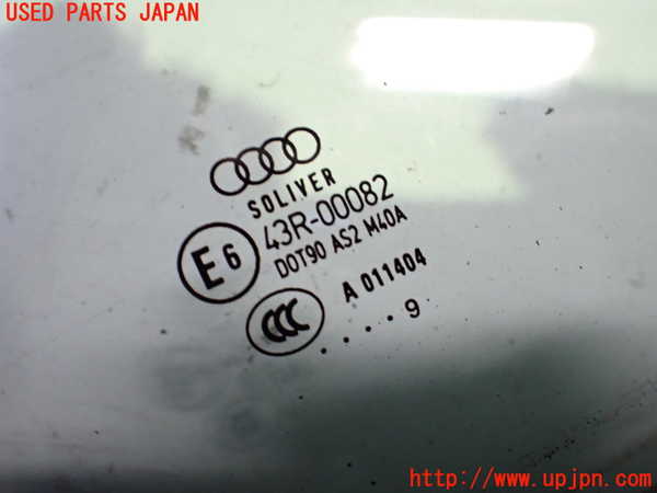 2UPJ-24021382]アウディ・A5 カブリオレ(8FCALF)左クォーターガラス (43R-00082 M40A) 中古_m0002.jpg