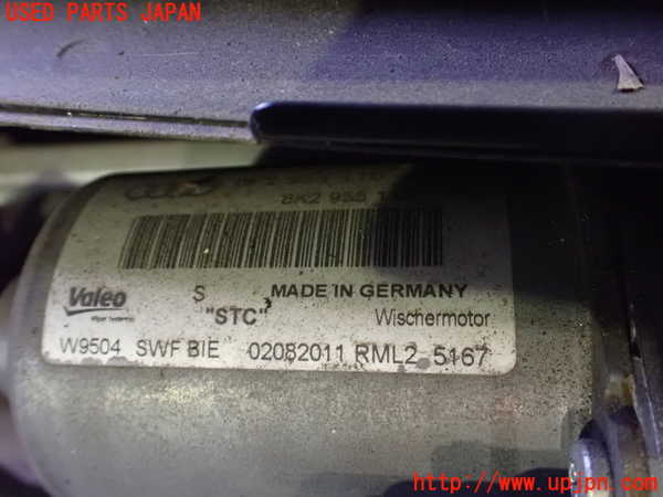 2UPJ-24026770]アウディ・A5 カブリオレ(8FCALF)フロントワイパーモーター 中古_m0002.jpg
