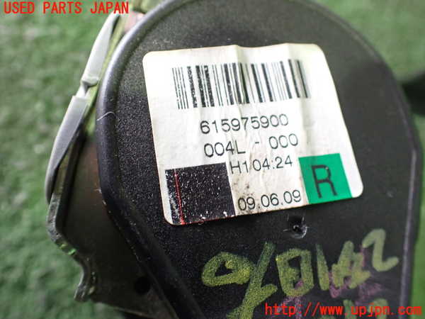 2UPJ-24027155]アウディ・A5 カブリオレ(8FCALF)右2列目シートベルト 中古_m0002.jpg