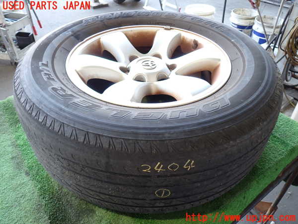 2UPJ-24049036]ランクルプラド(RZJ120W)タイヤ　ホイール　1本① 265/65R17 中古_m0001.jpg