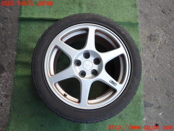 2UPJ-24069037]ランエボ8(CT9A)タイヤ　ホイール　1本② 235/45R17 中古_m0001.jpg