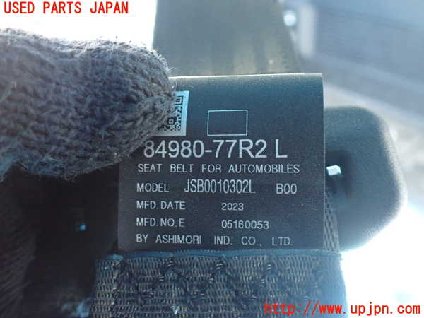 1UPJ-24157185]ジムニー シエラ(JB74W)左2列目シートベルト 中古_m0002.jpg