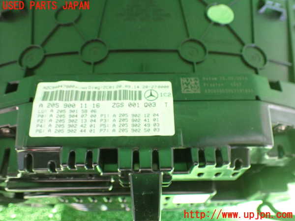 2UPJ-24176170]ベンツ C250(W205)(205045)スピードメーター 中古_m0003.jpg