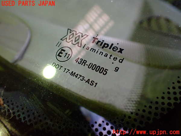 1UPJ-24211195]ジャガー・XKシリーズ(JFDA)フロントガラス Triplex M473 中古_m0004.jpg