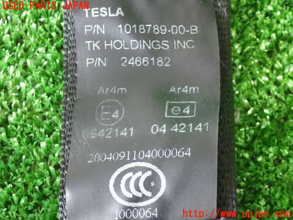 2UPJ-24287155]テスラ・モデル S(SWL2S2A)右2列目シートベルト 中古_m0004.jpg