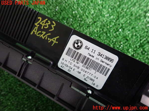 2UPJ-24336066]BMW X3(PA25)エアコンスイッチ1 中古 (E83)_m0003.jpg