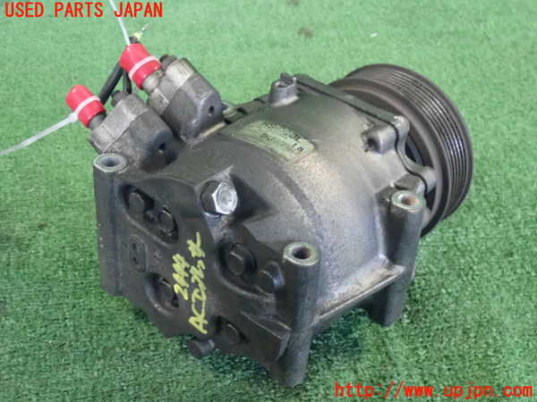 5UPJ-24446025]トルネオ ユーロR(CL1)エアコンコンプレッサー 中古 参考情報（適合保証無）アコード_m0002.jpg