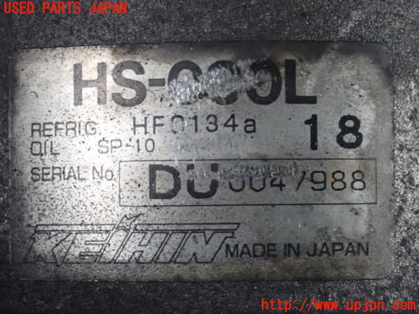 5UPJ-24446025]トルネオ ユーロR(CL1)エアコンコンプレッサー 中古 参考情報（適合保証無）アコード_m0003.jpg