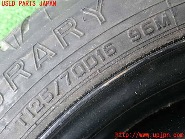 2UPJ-24449601]トルネオ ユーロR(CL1)スペアタイヤ1 T125/70D16 中古 参考情報（適合保証無）アコード_m0003.jpg