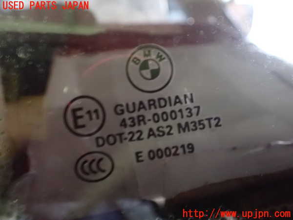 2UPJ-24481382]BMW X3(WX35)(F25)左クォーターガラス (43R-000137 M35T2) 中古_m0002.jpg