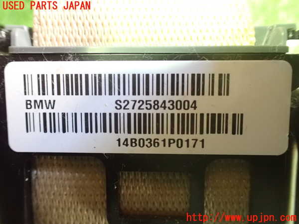 2UPJ-24487045]BMW X3(WX35)(F25)運転席シートベルト 中古_m0002.jpg