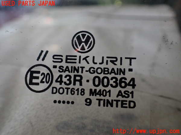 2UPJ-24601195]VW ルポGTI(6EAVY)フロントガラス (43R-00364 M401) 中古_m0004.jpg