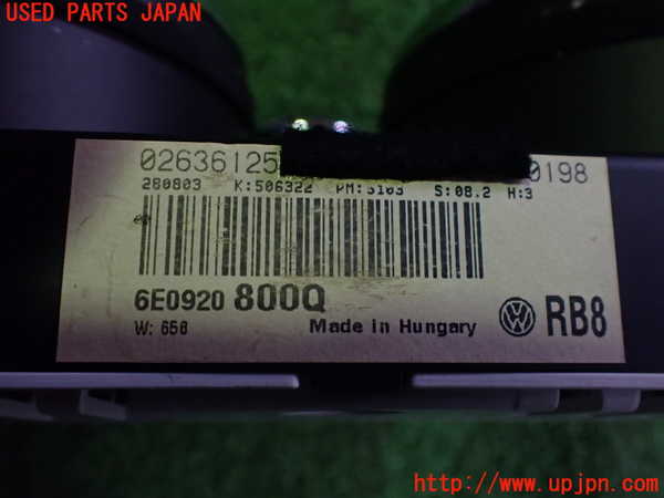 5UPJ-24606170]VW ルポGTI(6EAVY)スピードメーター 中古_m0003.jpg