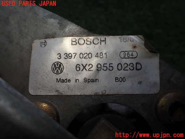 2UPJ-24606770]VW ルポGTI(6EAVY)フロントワイパーモーター 中古_m0004.jpg