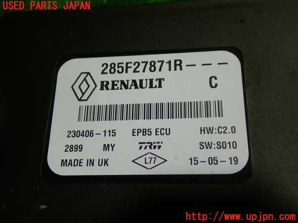 1UPJ-24626147]ルノー・メガーヌ スポーツツアラー(KBM5M)コンピューター2 285F27871R 中古_m0002.jpg