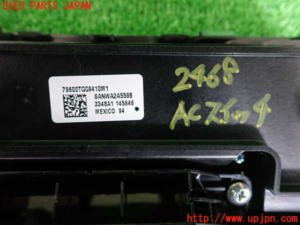 2UPJ-24686066]シビック ハッチバック(FK7)エアコンスイッチ1 中古_m0003.jpg