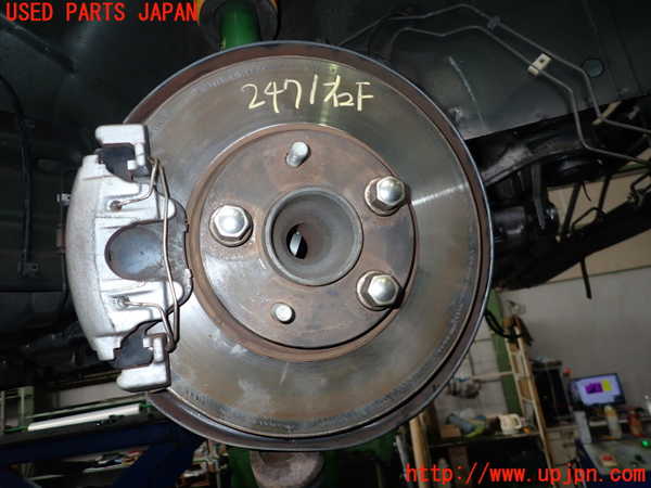 2UPJ-24714290]ジャガー・XKシリーズ(JEDA)右フロントナックルハブ 中古_m0002.jpg