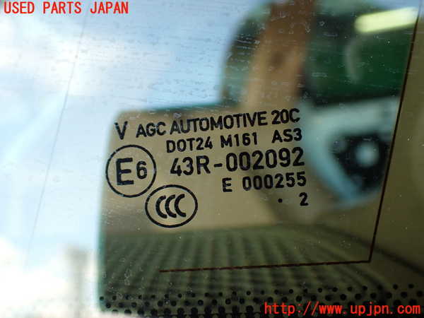 2UPJ-24861380]ポルシェ・カイエン S(92AM48A)右クォーターガラス 中古(43R-002092 M161)_m0003.jpg