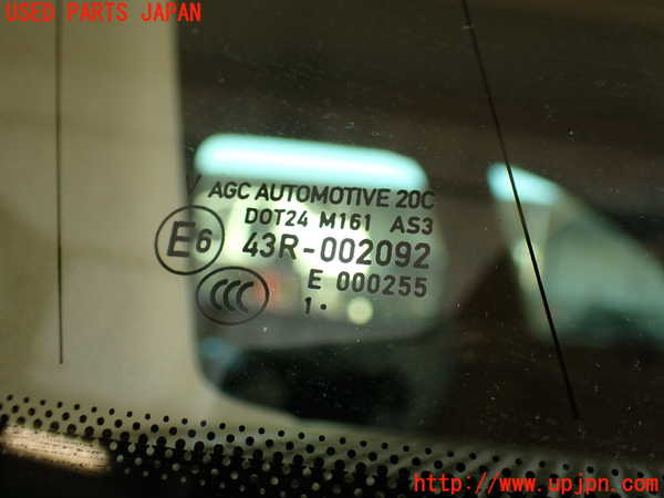 2UPJ-24861382]ポルシェ・カイエン S(92AM48A)左クォーターガラス 中古(43R-002092 M161)_m0003.jpg