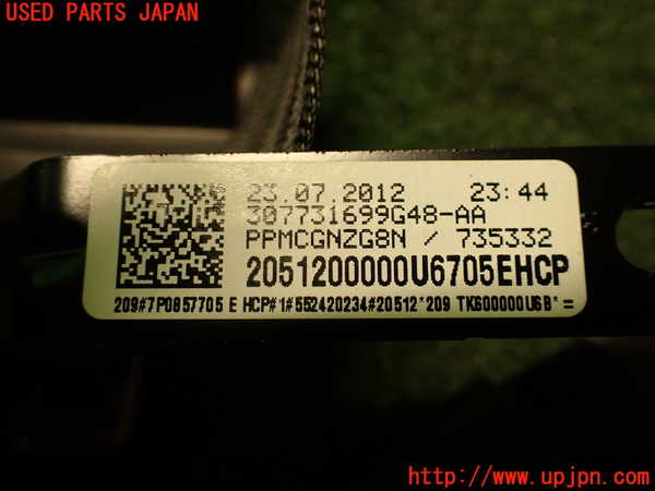 2UPJ-24867075]ポルシェ・カイエン S(92AM48A)助手席シートベルト 中古_m0004.jpg