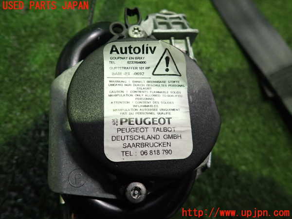 2UPJ-24927075]プジョー・RCZ(T7R5F03)助手席シートベルト (左ハンドル車) 中古_m0002.jpg