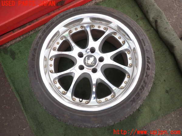 2UPJ-24959042]クラウン マジェスタ(JZS177)社外 タイヤ　ホイール　1本② 245/40ZR18 中古_m0001.jpg
