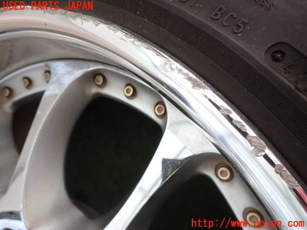 2UPJ-24959042]クラウン マジェスタ(JZS177)社外 タイヤ　ホイール　1本② 245/40ZR18 中古_m0002.jpg