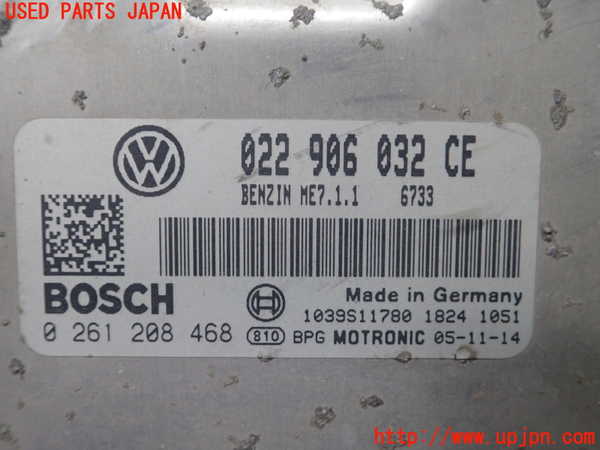 1UPJ-24986110]VW ゴルフ R32(1KBUBF)エンジンコンピューター 中古_m0003.jpg